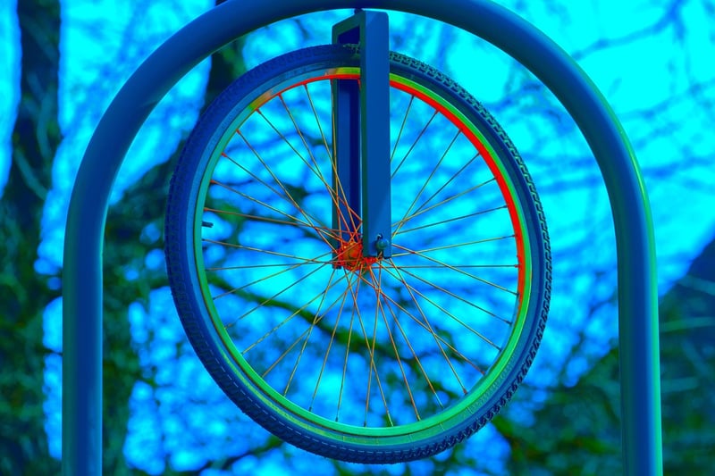 Bicycle Wheel Clock
